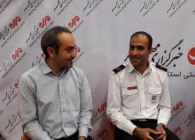 برگزاری کلاس آموزش آتش نشانی ویژه خبرنگاران گلستان