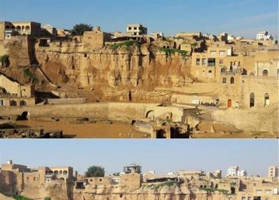پیگیری ارتفاع غیرمجاز ساخته شده در حریم سازه های آبی تاریخی شوشتر