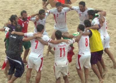 تیم ملی فوتبال ساحلی ایران برابر تایلند به پیروزی رسید