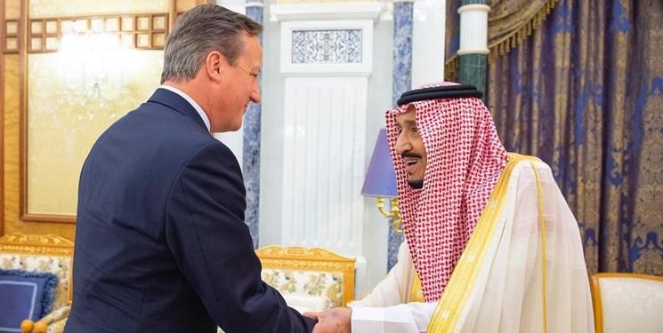 دیدار نخست وزیر اسبق انگلیس با شاه سعودی