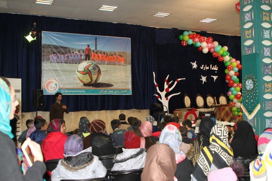 یلدا، مهمان جمع بچه ها کار در کوره پزخانه های شمس آباد شد یلدا، مهمان جمع بچه ها کار در کوره پزخانه های شمس آباد شد