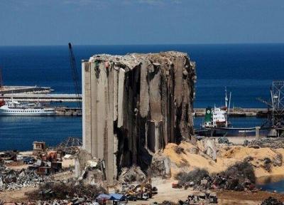 کویت سیلوی گندم ویران شده بندر بیروت را بازسازی می نماید
