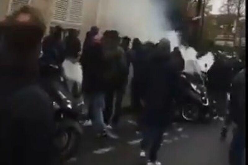 اعتراض به محدودیت های کرونایی در پاریس به خشونت کشیده شد