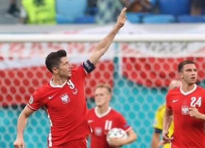 لواندوفسکی گلزن ترین بازیکن لهستان در تاریخ یورو شد