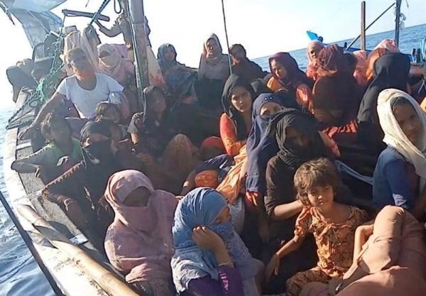 مخالفت اندونزی با قبول 120 پناهجوی میانماری سرگردان در دریا